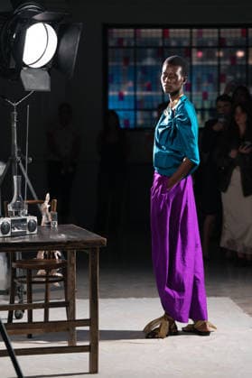 LFW - Rory William Docherty Runway A model walks the runway at the Rory William Docherty Catwalk Show 2026 in London, United Kingdom on September 20, 2026. Photo by Lounis Tiar ABACAPRESS.COM London United Kingdom  Copyright: xLounisPhotography ABACAx