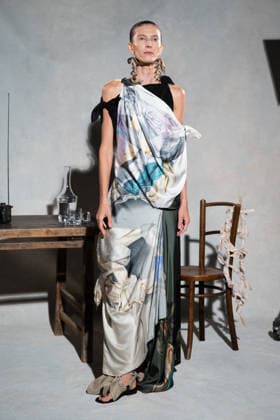 LFW - Rory William Docherty Runway A model walks the runway at the Rory William Docherty Catwalk Show 2026 in London, United Kingdom on September 20, 2026. Photo by Lounis Tiar ABACAPRESS.COM London United Kingdom  Copyright: xLounisPhotography ABACAx