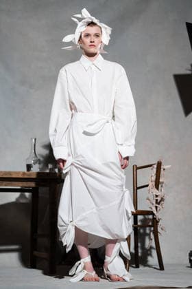 LFW - Rory William Docherty Runway A model walks the runway at the Rory William Docherty Catwalk Show 2026 in London, United Kingdom on September 20, 2026. Photo by Lounis Tiar ABACAPRESS.COM London United Kingdom  Copyright: xLounisPhotography ABACAx
