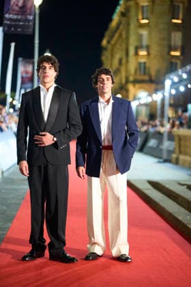 San Sebastian - La Bola Negra Screening Javier Calvo, Javier Ambrossi attended La Bola Negra Red Carpet during 74th San Sebastian International Film Festival at Victoria Eugenia Theatre on September 20, 2026 in Donostia San Sebastian, Spain Photo by ABACAPRESS.COM San Sebastian Euskadi Spain  Copyright: xABACAx