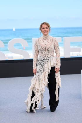 September 21, 2026, Madrid, Madrid, Spain: Dolores Fonzi attended Mis muertos tristes Photocall during 74th San Sebastian International Film Festival at Kursaal Palace on September 21, 2026 in Donostia San Sebastian, Spain Madrid Spain - ZUMAg15_ 20260921_zaf_g15_093 Copyright: xJackxAbuinx