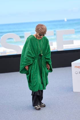 September 21, 2026, Madrid, Madrid, Spain: Alejandra Flechner attended Mis muertos tristes Photocall during 74th San Sebastian International Film Festival at Kursaal Palace on September 21, 2026 in Donostia San Sebastian, Spain Madrid Spain - ZUMAg15_ 20260921_zaf_g15_107 Copyright: xJackxAbuinx