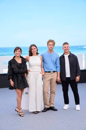 September 21, 2026, Madrid, Madrid, Spain: Patrick Criado, Andrea Ros, Sandra SoÂ¡nchez, Jesus Del Moral attended Karateka Photocall during 74th San Sebastian International Film Festival at Kursaal Palace on September 21, 2026 in Donostia San Sebastian, Spain Madrid Spain - ZUMAg15_ 20260921_zaf_g15_286 Copyright: xJackxAbuinx