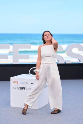 September 21, 2026, Madrid, Madrid, Spain: Andrea Ros attended Karateka Photocall during 74th San Sebastian International Film Festival at Kursaal Palace on September 21, 2026 in Donostia San Sebastian, Spain Madrid Spain - ZUMAg15_ 20260921_zaf_g15_303 Copyright: xJackxAbuinx