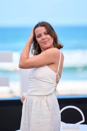 September 21, 2026, Madrid, Madrid, Spain: Andrea Ros attended Karateka Photocall during 74th San Sebastian International Film Festival at Kursaal Palace on September 21, 2026 in Donostia San Sebastian, Spain Madrid Spain - ZUMAg15_ 20260921_zaf_g15_308 Copyright: xJackxAbuinx