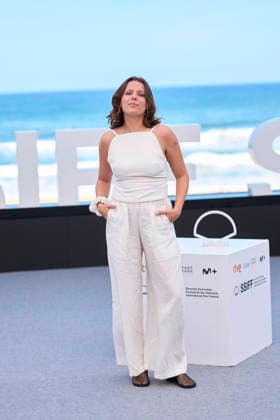 September 21, 2026, Madrid, Madrid, Spain: Andrea Ros attended Karateka Photocall during 74th San Sebastian International Film Festival at Kursaal Palace on September 21, 2026 in Donostia San Sebastian, Spain Madrid Spain - ZUMAg15_ 20260921_zaf_g15_309 Copyright: xJackxAbuinx
