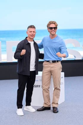September 21, 2026, Madrid, Madrid, Spain: Jesus Del Moral, Patrick Criado attended Karateka Photocall during 74th San Sebastian International Film Festival at Kursaal Palace on September 21, 2026 in Donostia San Sebastian, Spain Madrid Spain - ZUMAg15_ 20260921_zaf_g15_315 Copyright: xJackxAbuinx