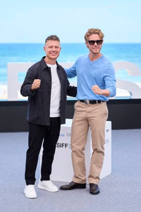 September 21, 2026, Madrid, Madrid, Spain: Jesus Del Moral, Patrick Criado attended Karateka Photocall during 74th San Sebastian International Film Festival at Kursaal Palace on September 21, 2026 in Donostia San Sebastian, Spain Madrid Spain - ZUMAg15_ 20260921_zaf_g15_317 Copyright: xJackxAbuinx