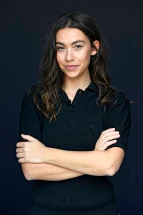 Greta Fernandez bei einem exklusiven Photoshooting mit dem Cast des Kinofilms Die Gäste auf dem 74. Internationalen Filmfestival San Sebastian Festival Internacional de Cine de San Sebastian im Hotel Maria Cristina. San Sebastian, 21.09.2026