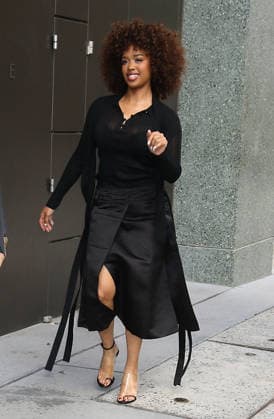NEW YORK, NY- SEPTEMBER 21: H.E.R. seen at Live with Kelly and Mark on September 21 , 2026 in New York City. Copyright: xRWx