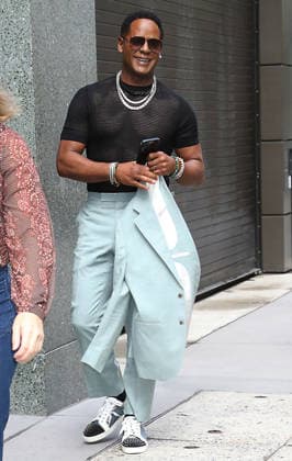 NEW YORK, NY- SEPTEMBER 21: Blair Underwood seen at Live with Kelly & Mark on September 21 , 2026 in New York City. Copyright: xRWx