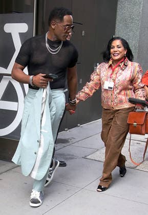 NEW YORK, NY- SEPTEMBER 21: Blair Underwood and Josie Hart seen at Live with Kelly & Mark on September 21, 2026 in New York City. Copyright: xRWx