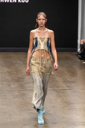 FJU Talent LFW SS27 Catwalk Show Model Walks the FJU Talent LFW SS27 show on the 19,09,2026, Credit:JIMMY JAMES Avalon UK, London  Copyright: xJIMMYxJAMESx xAvalonx 1137125981
