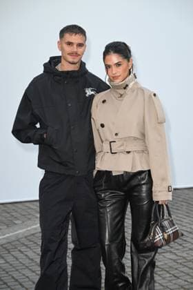 Celebrity guests arrive at the Burberry catwalk show as part of London Fashion Week, held at Chelsea College of Arts, London Featuring: Romeo Beckham, Kim Turnbull Where: London, United Kingdom When: 21 Sep 2026 Credit: Cover Images EDITORIAL USE ONLY. NOT FOR USE BY NEWSPAPERS BASED IN THE UK. Copyright: xx coverimg56042709