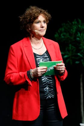 Steffi Neu bei der 10. Verleihung des Comedy-Preises Recklinghäuser Hurz im Ruhrfestspielhaus. Recklinghausen, 21.09.2026