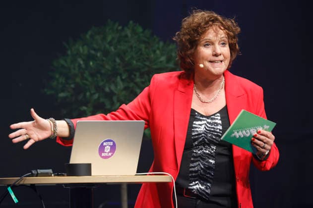 Steffi Neu bei der 10. Verleihung des Comedy-Preises Recklinghäuser Hurz im Ruhrfestspielhaus. Recklinghausen, 21.09.2026