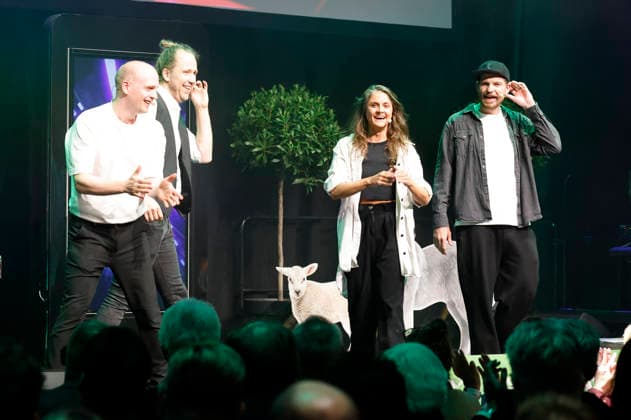 Gude Leude bei der 10. Verleihung des Comedy-Preises Recklinghäuser Hurz im Ruhrfestspielhaus. Recklinghausen, 21.09.2026