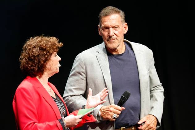 Steffi Neu und Ralf Moeller bei der 10. Verleihung des Comedy-Preises Recklinghäuser Hurz im Ruhrfestspielhaus. Recklinghausen, 21.09.2026
