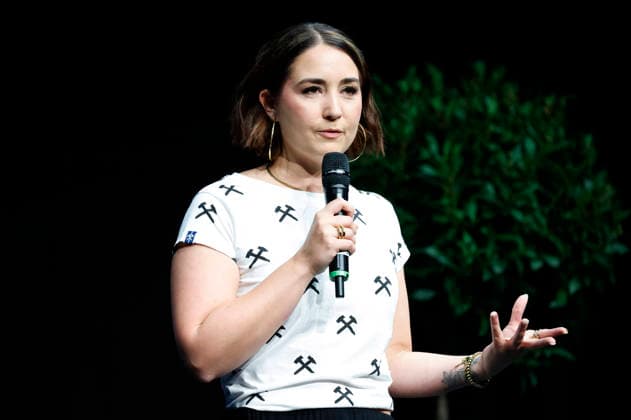 Luisa Charlotte Schulz bei der 10. Verleihung des Comedy-Preises Recklinghäuser Hurz im Ruhrfestspielhaus. Recklinghausen, 21.09.2026