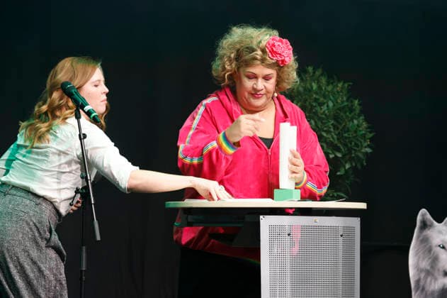 Laura Brümmer und Ilka Bessin Cindy aus Marzahn bei der 10. Verleihung des Comedy-Preises Recklinghäuser Hurz im Ruhrfestspielhaus. Recklinghausen, 21.09.2026