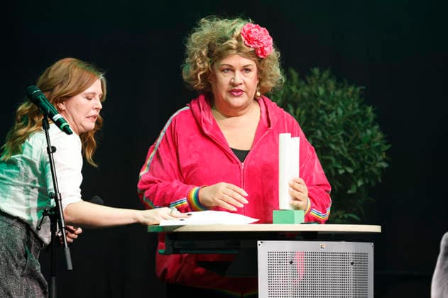 Laura Brümmer und Ilka Bessin Cindy aus Marzahn bei der 10. Verleihung des Comedy-Preises Recklinghäuser Hurz im Ruhrfestspielhaus. Recklinghausen, 21.09.2026