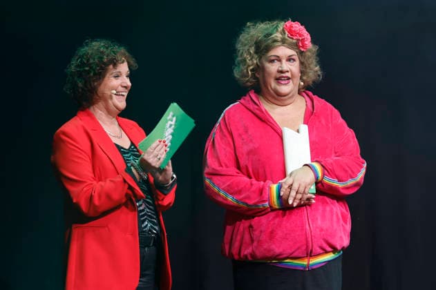Steffi Neu und Ilka Bessin Cindy aus Marzahn bei der 10. Verleihung des Comedy-Preises Recklinghäuser Hurz im Ruhrfestspielhaus. Recklinghausen, 21.09.2026