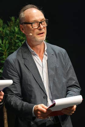 Martin Brambach bei der 10. Verleihung des Comedy-Preises Recklinghäuser Hurz im Ruhrfestspielhaus. Recklinghausen, 21.09.2026