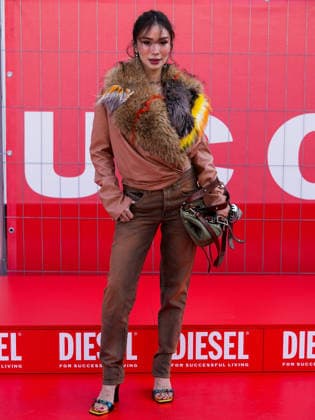 IPA88833115 - Milan, Milan Women™s Fashion Week Spring Summer 2027 - Diesel fashion show - guests - Pictured: Heart Evangelista  Copyright: xRiccardoxGiordanox xRiccardoxGiordanox IPA88833115