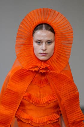 IPA88836135 - Milan, Milan Women™s Fashion Week Spring Summer 2027 - Women™s Fashion, Spring Summer 2027 - J.Salinas fashion show - runway in the photo: models  Copyright: xRiccardoxGIordanox xRiccardoxGiordano IPAx IPA88836135