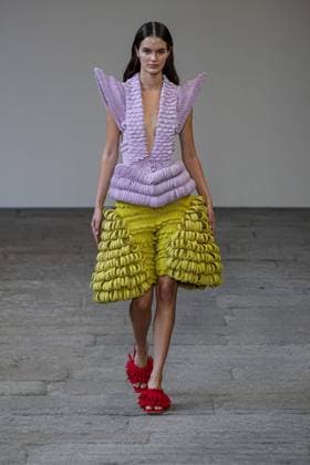 IPA88836165 - Milan, Milan Women™s Fashion Week Spring Summer 2027 - Women™s Fashion, Spring Summer 2027 - J.Salinas fashion show - runway In the photo: models  Copyright: xRiccardoxGIordanox xRiccardoxGiordano IPAx IPA88836165