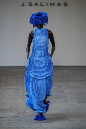 IPA88836321 - Milan, Milan Women™s Fashion Week Spring Summer 2027 - Women™s Fashion, Spring Summer 2027 - J.Salinas fashion show - runway in the photo: models  Copyright: xRiccardoxGIordanox xRiccardoxGiordano IPAx IPA88836321