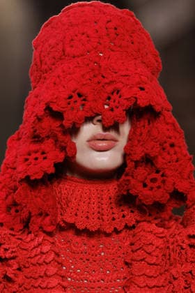 IPA88841941 - Milan, Milan Women™s Fashion Week Spring Summer 2027 - Women™s Fashion, Spring Summer 2027 - J. Salinas fashion show - runway - pictured: detail.  Copyright: xCinziaxCamelax xx IPA88841941