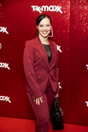 ABB TKMAXX- Nadja Jo Klapper zu Gast auf dem roten Teppich bei der Neueroeffnung der TK Maxx Filiale am Alexanderplatz am 24.09.2026 in Berlin Berlin Deutschland