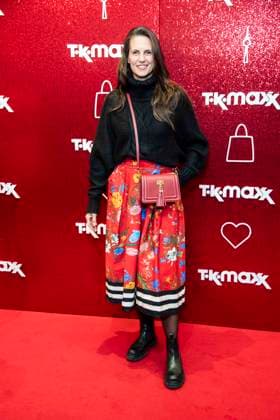 ABB TKMAXX- Katrin Wrobel zu Gast auf dem roten Teppich bei der Neueroeffnung der TK Maxx Filiale am Alexanderplatz am 24.09.2026 in Berlin Berlin Deutschland