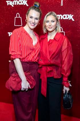 ABB TKMAXX- Anna Hofbauer und Sissi Melzer zu Gast auf dem roten Teppich bei der Neueroeffnung der TK Maxx Filiale am Alexanderplatz am 24.09.2026 in Berlin Berlin Deutschland