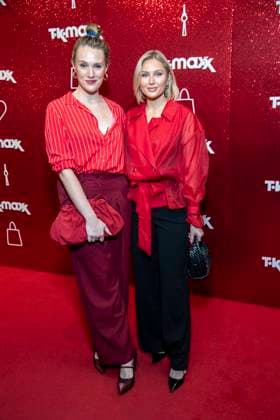 ABB TKMAXX- Anna Hofbauer und Sissi Melzer zu Gast auf dem roten Teppich bei der Neueroeffnung der TK Maxx Filiale am Alexanderplatz am 24.09.2026 in Berlin Berlin Deutschland
