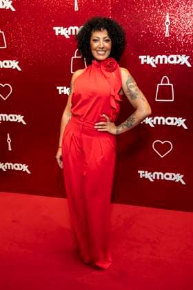 ABB TKMAXX- Jessica Wahls zu Gast auf dem roten Teppich bei der Neueroeffnung der TK Maxx Filiale am Alexanderplatz am 24.09.2026 in Berlin Berlin Deutschland