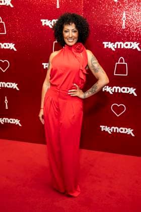 ABB TKMAXX- Jessica Wahls zu Gast auf dem roten Teppich bei der Neueroeffnung der TK Maxx Filiale am Alexanderplatz am 24.09.2026 in Berlin Berlin Deutschland