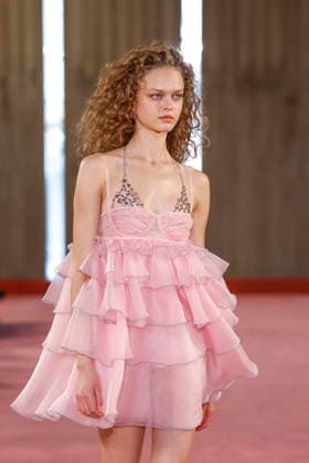 Blumarine Ready-to-Wear Spring Summer 2027 Fashion Show at Milan Fashion Week, on September 25, 2026, Bestimage, Milan, Italy  Copyright: xAgencex xBestimagexAgencex xBestimagex