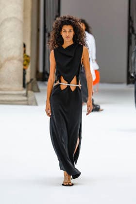 Sportmax Ready-to-Wear Spring Summer 2027 Fashion Show at Milan Fashion Week, on September 25, 2026, Bestimage, Milan, Italy  Copyright: xAgencex xBestimagexAgencex xBestimagex