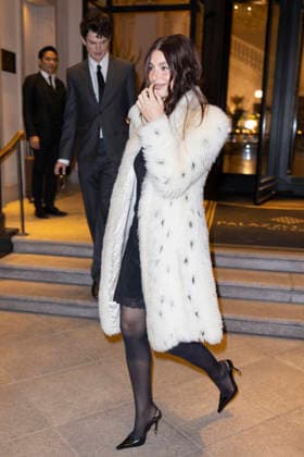 MFW Spring Summer 2027 Homer Gere, Camila Morrone MP MILAN, ITALY - SEPTEMBER 25: Homer Gere, Camila Morrone are going to Gucci after party during the Milan Fashion Week - Womenswear Spring Summer 2027 on September 24, 2026 in Milan, Italy. Photo by Marco Piovanotto Abacapress.com Milan Italy  Copyright: xPiovanottoxMarco ABACAx