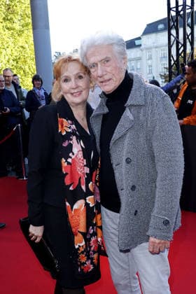 Juergen Prochnow and his wife Verena Wengler attends the Nachtschicht Sterben verboten premiere on September 25, 2026 during the 34th Film Festival in Hamburg, Germany Nachtschicht premiere during the 34th Film Festival in Hamburg, Germany