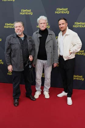 Armin Rohde, Jürgen Prochnow und Frederick Lau bei der Premiere des ZDF-Films Nachtschicht - Sterben verboten auf dem 34. Filmfest Hamburg 2026 im Cinemaxx Dammtor. Hamburg, 25.09.2026