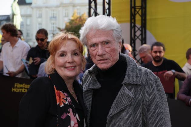 FILMFEST HAMBURG 2026 - Tag 2 Verena Wengler, Jürgen Prochnow, Premiere des Films Nachtschicht - Sterben verboten im Cinemaxx Dammtor auf dem Filmfest Hamburg, 25.09.2026 Copyright: xEventpressxMPx
