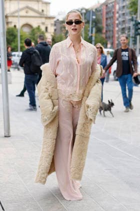 MFW Spring Summer 2027 Ermanno Scervino arrival MP MILAN, ITALY - SEPTEMBER 26: Valentina Ferragni attends Ermanno Scervino fashion show during the Milan Fashion Week - Womenswear Spring Summer 2027 on September 24, 2026 in Milan, Italy. Photo by Marco Piovanotto Abacapress.com Milan Italy  Copyright: xPiovanottoxMarco ABACAx