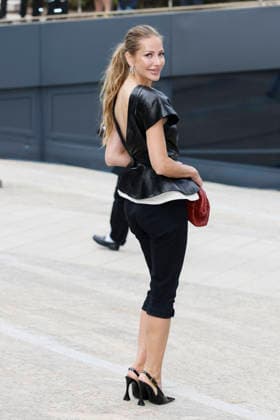 MFW Spring Summer 2027 Ermanno Scervino arrival MP MILAN, ITALY - SEPTEMBER 26: Ginta Biku attends Ermanno Scervino fashion show during the Milan Fashion Week - Womenswear Spring Summer 2027 on September 24, 2026 in Milan, Italy. Photo by Marco Piovanotto Abacapress.com Milan Italy  Copyright: xPiovanottoxMarco ABACAx