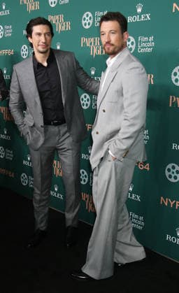 New York September 25, 2026. Adam Driver, Miles Teller attend 64th New York Film Festival - NYFF64, Open Night premiere of Paper Tiger at Alice Tully Hall Lincoln Center in New York. September 25,2026. Copyright: xEWx