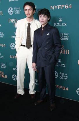 New York September 25, 2026. Gavin Goudey, Roman Engel, attend 64th New York Film Festival - NYFF64, Open Night premiere of Paper Tiger at Alice Tully Hall Lincoln Center in New York. September 25,2026. Copyright: xRWx