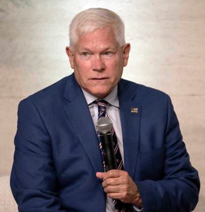 September 26, 2026 - Austin, Texas, USA: Congressman PETE SESSIONS (R-TX) speaks at the Texas Tribune Festival. Austin USA  - ZUMAce6_ 20260926_zaf_ce6_009 Copyright: xBrianxCahnx
