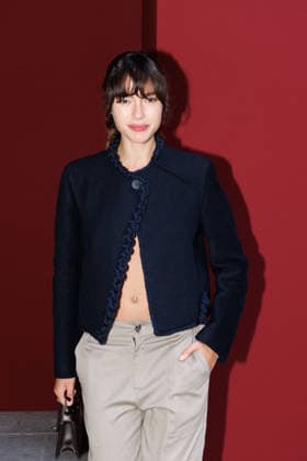 IPA89010814 - Milan, Milan Women™s Fashion Week Spring Summer 2027 - Women™s Fashion, Spring Summer 2027 - Marco Rambaldi™s fashion show - guests - Pictured: a guest  Copyright: xCinziaxCamelax xx IPA89010814